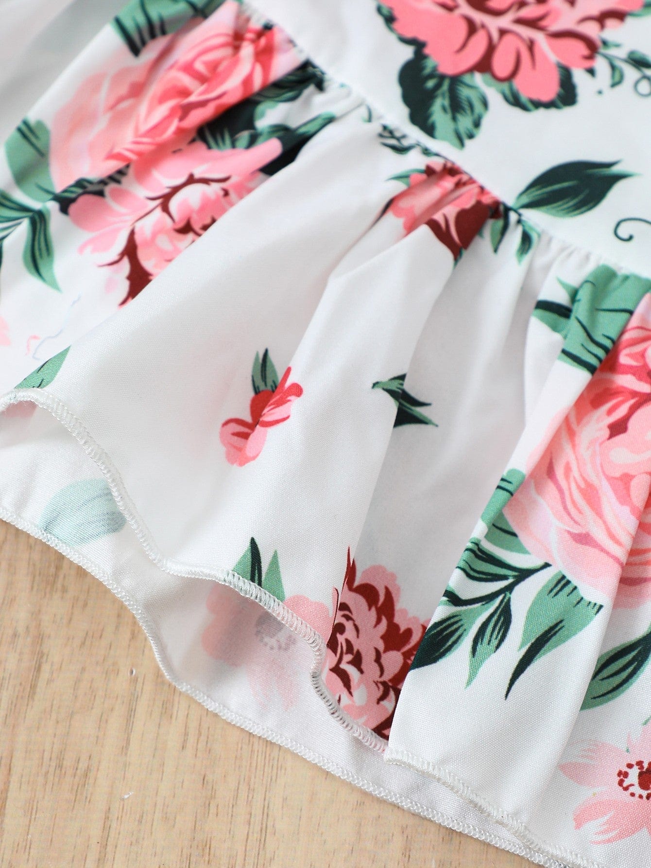 Floral Spaghetti Strap Flare Leg Jumpsuit、mySite、g9winljtr