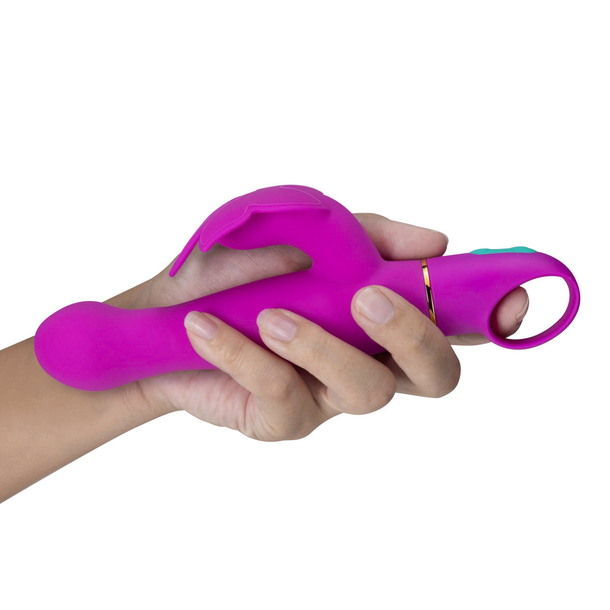 Aria By Blush® | Naughty AF: Clitoris Stimulator Plum Silicone Vibrator with Powerful RumboTech™ Technology、mySite、bottomscart