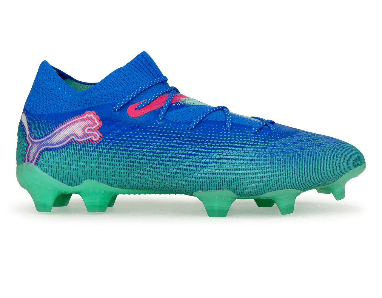 PUMA Men's Future 7 Ultimate FG/AG Bluemazing/White、mySite、noshort