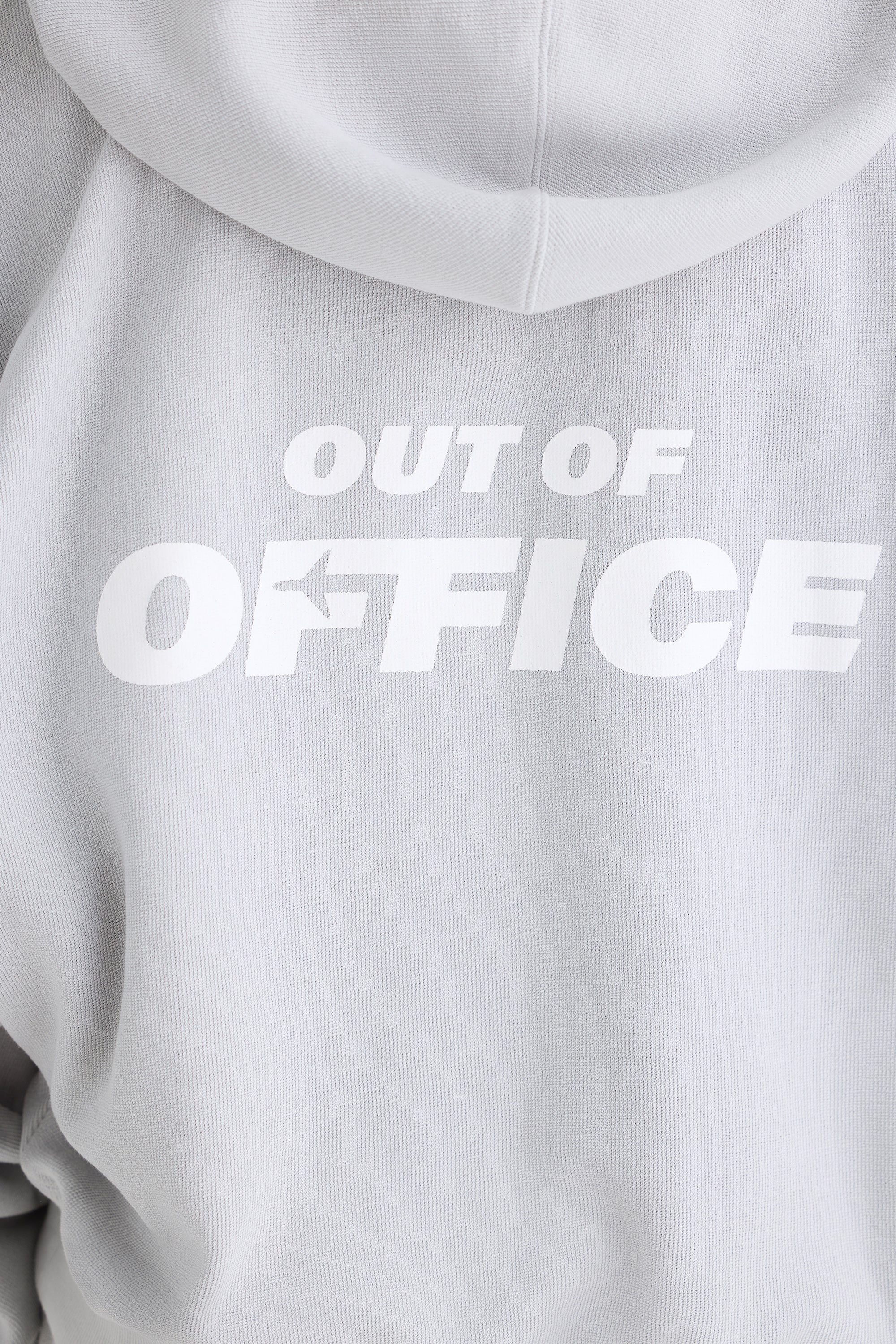 Graphic-Print Hoodie in Pacific Grey、mySite、solidvoid