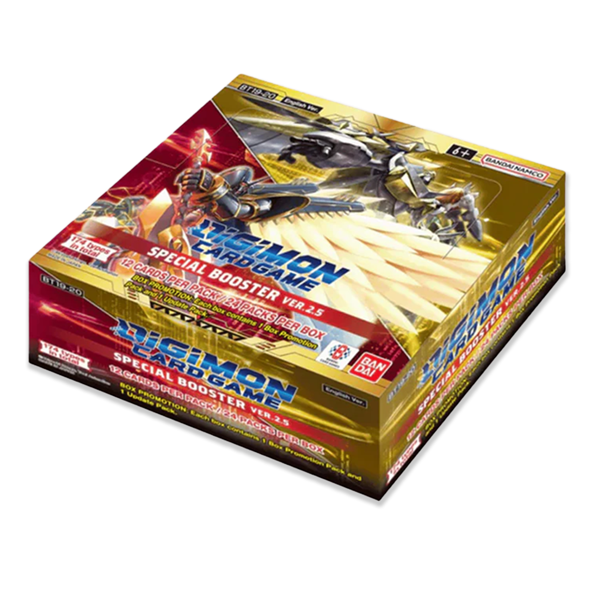 Digimon TCG: Special Booster Display Combo: Version 2.0 + Version 2.5、mySite、waistdrama