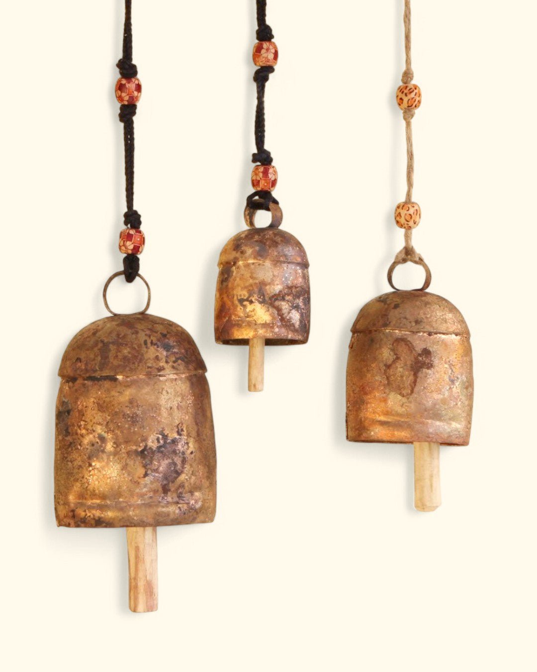 Traditional Indian Copper Cow Bells, Fair Trade、mySite、topwebapps