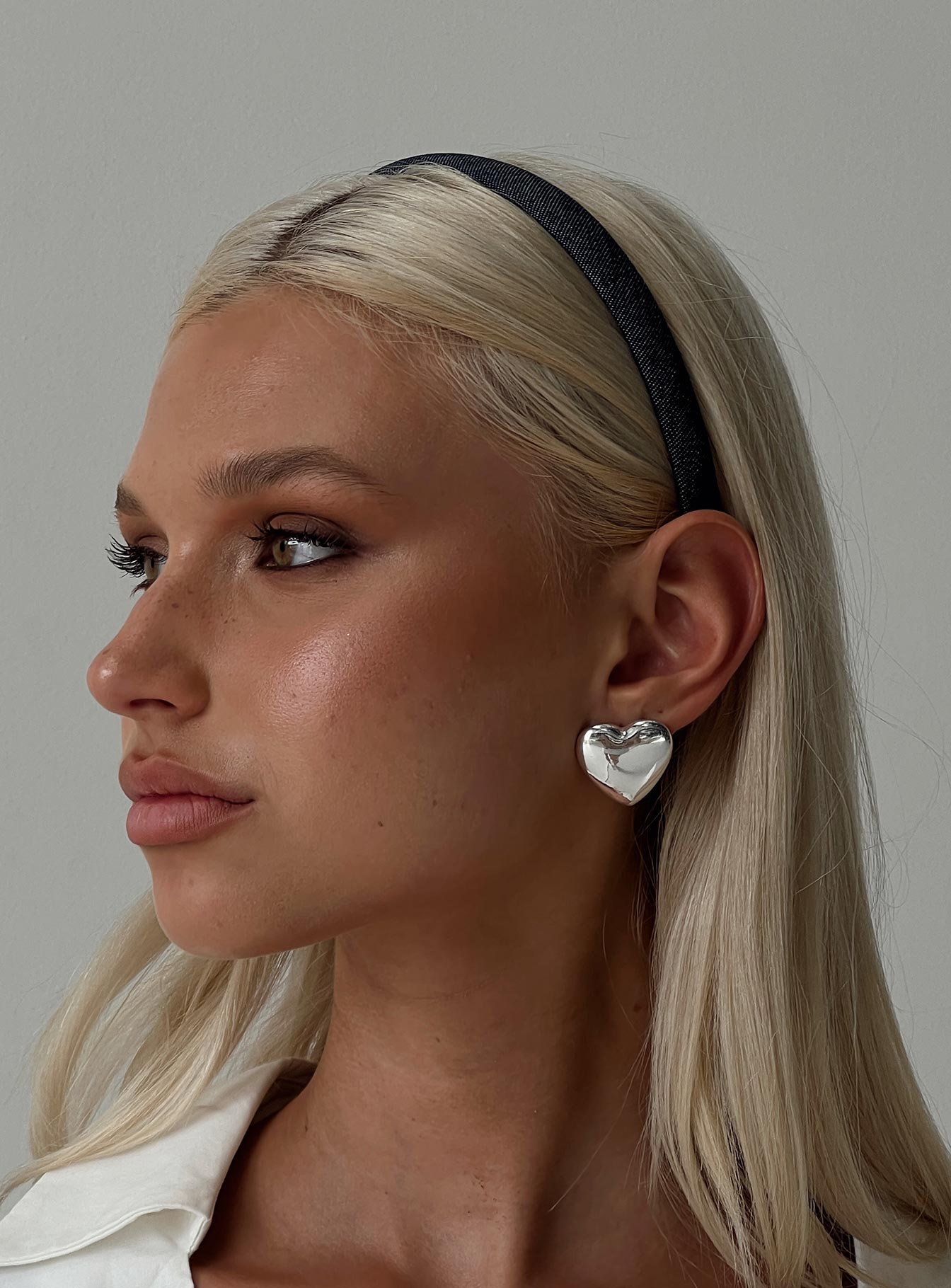 Cassiul Headband Denim、mySite、solidvoid