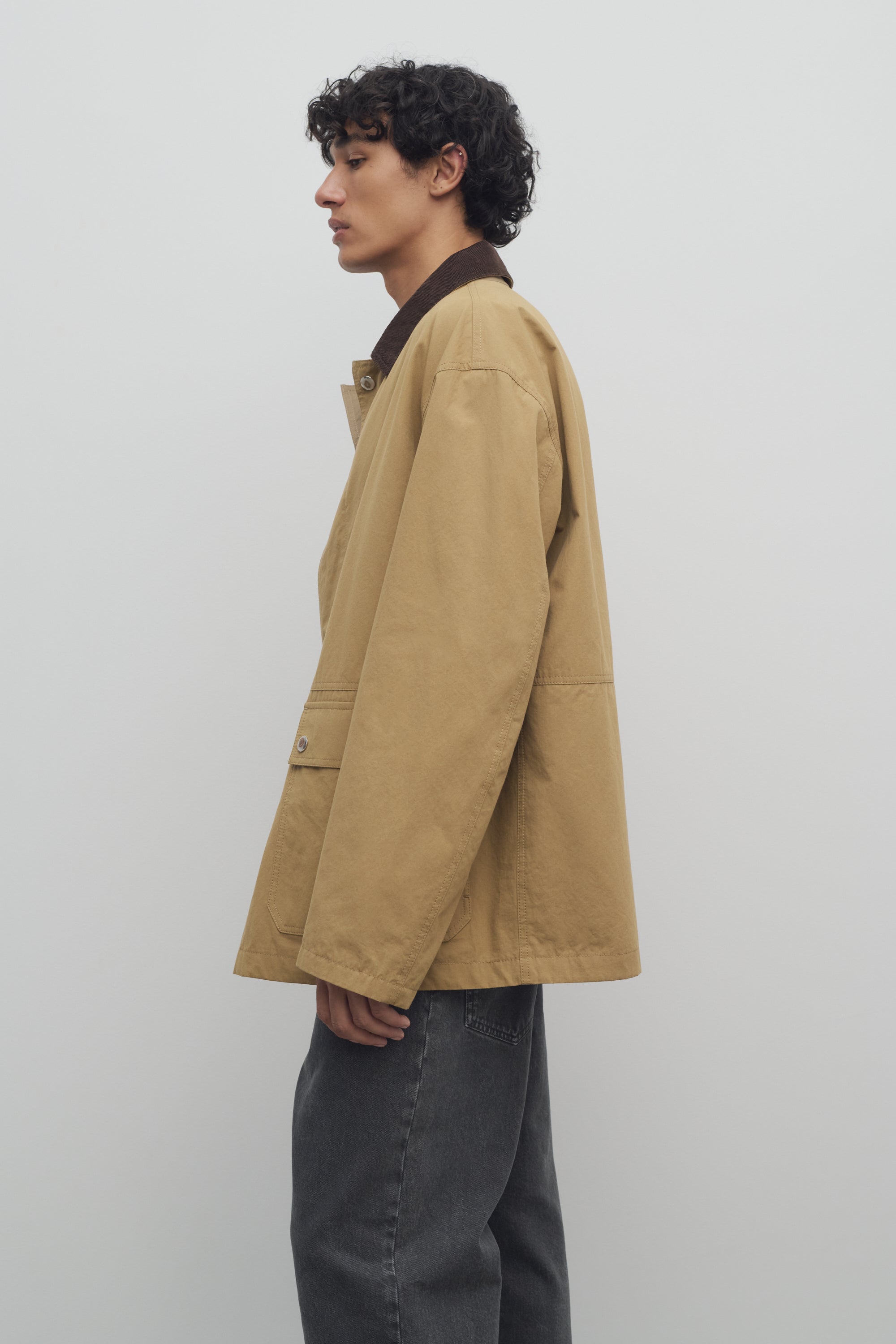 Frank Jacket in Cotton、mySite、aoinhome