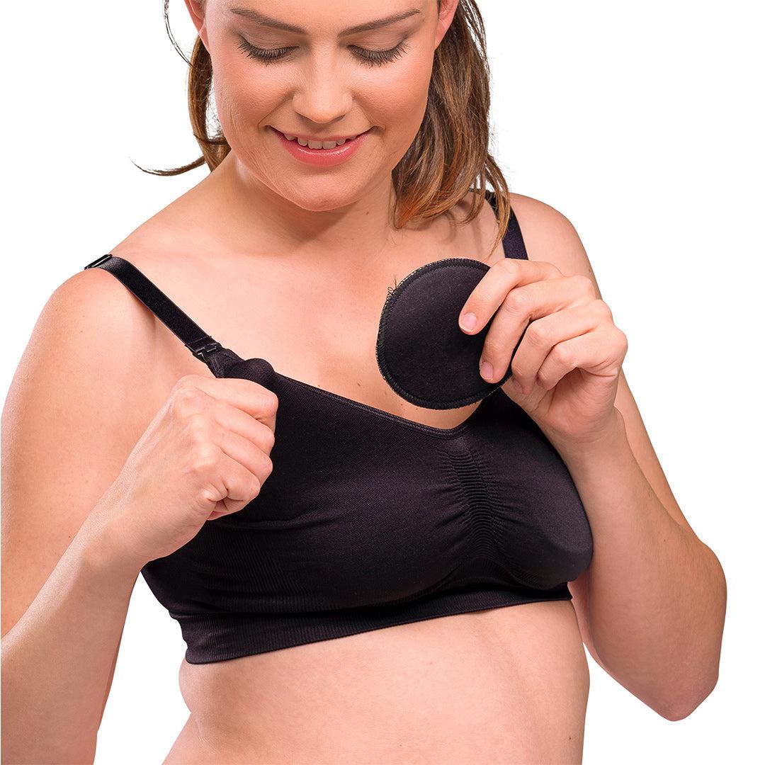  Carriwell Washable Breast Pads - 6 Pack - Black、mySite、merchandisen