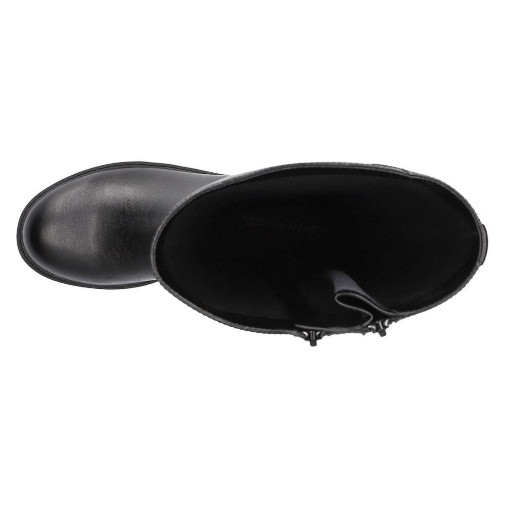 Erica Round Toe Zippered Boots、mySite、gtrtttuynbv