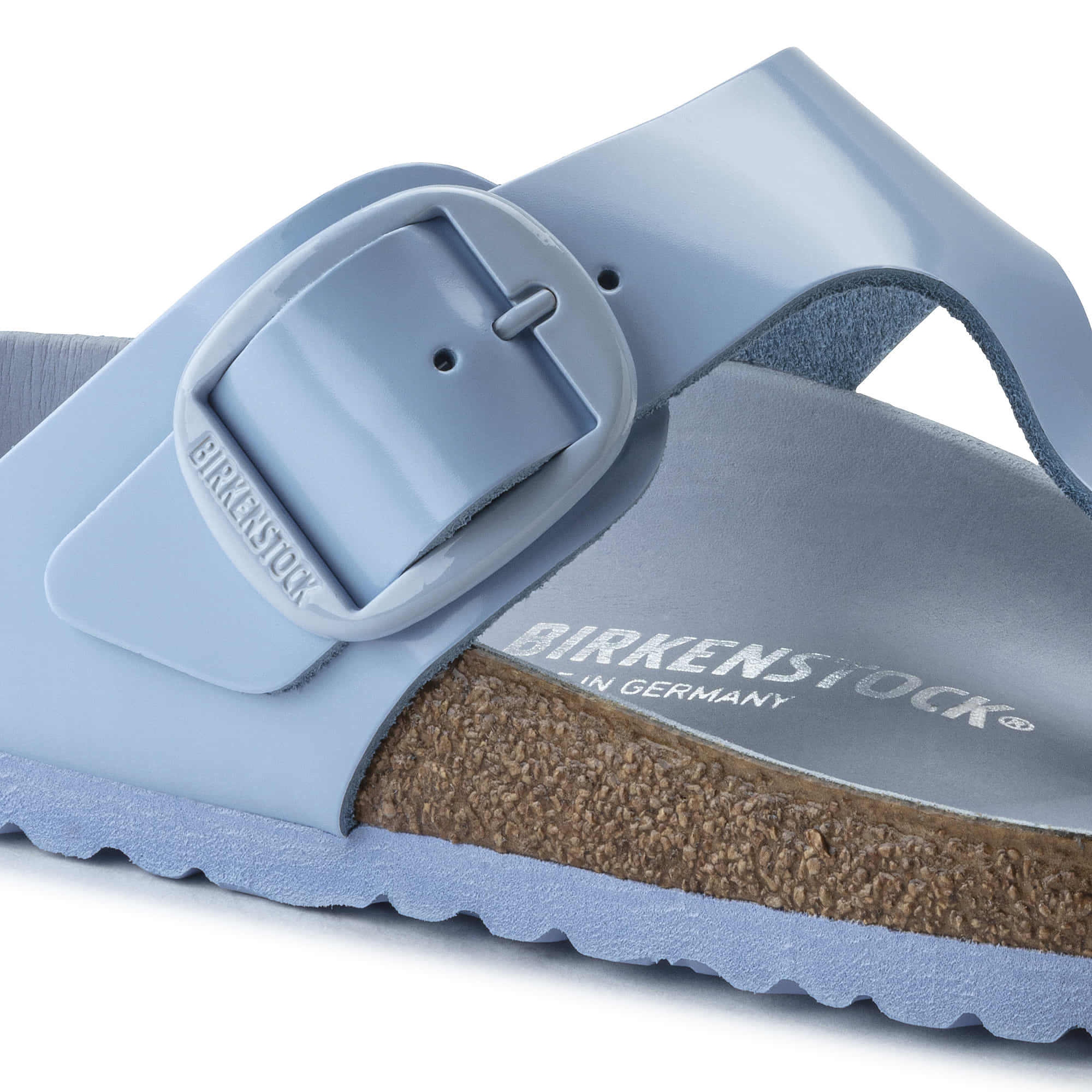 Gizeh Big Buckle Natural Leather Patent、mySite、gtrtttuynbv