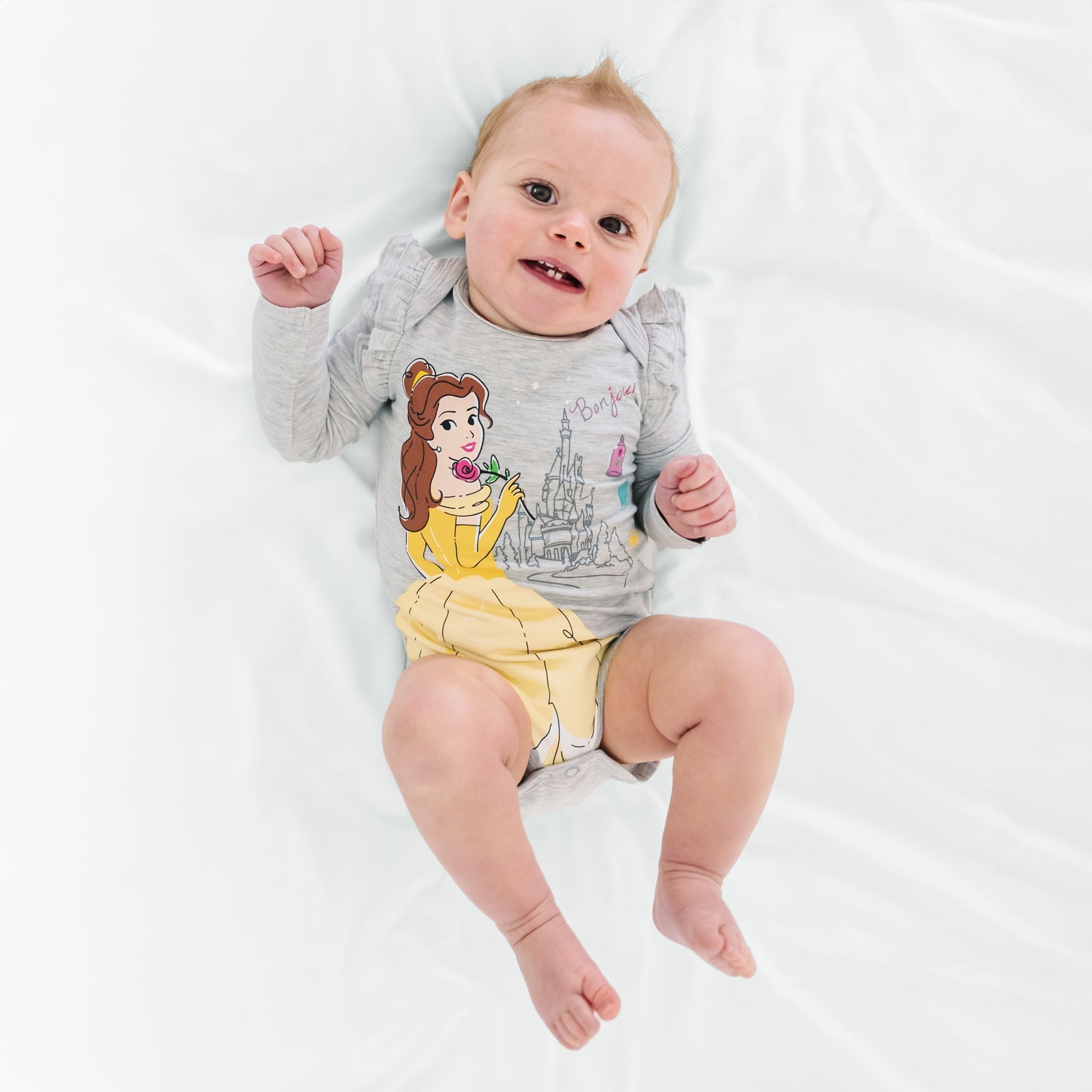 Disney Princess Belle Flutter Bodysuit、mySite、g9winljtr