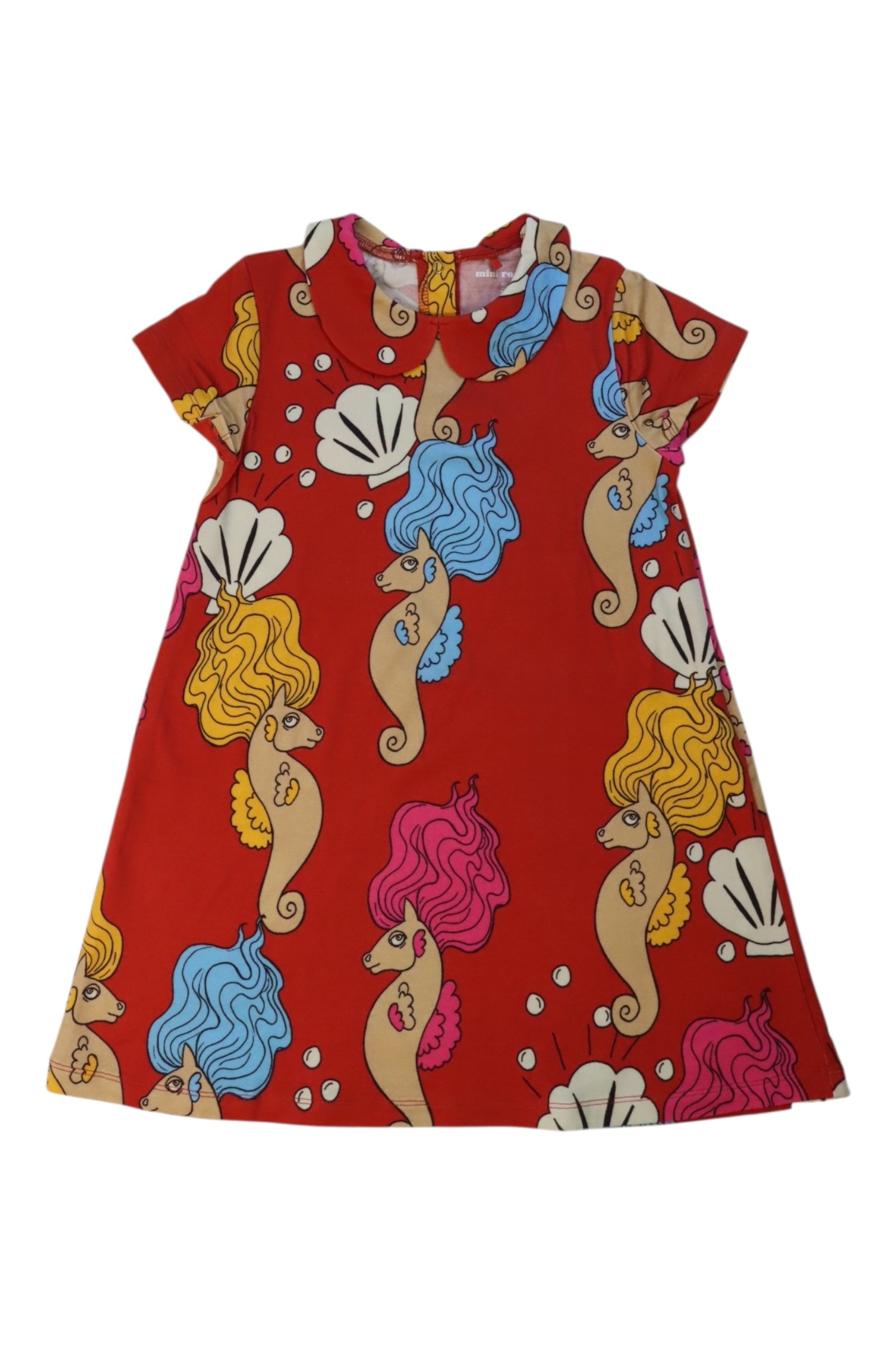 Mini Rodini Short Sleeve Dress 2T - 3T、mySite、g9winljtr