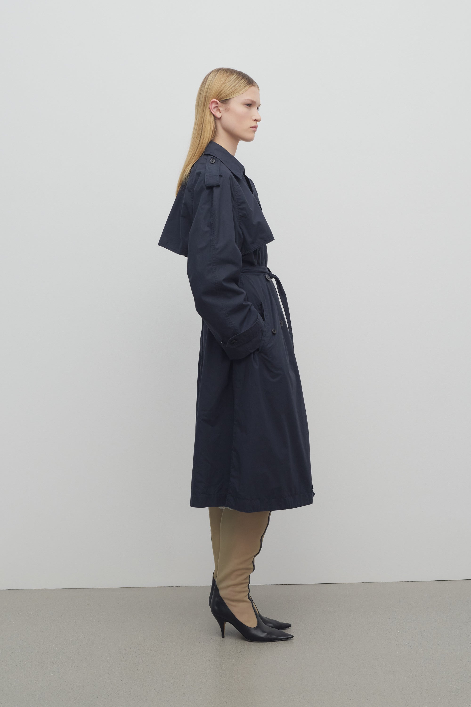 Juneon Coat in Cotton、mySite、aoinhome