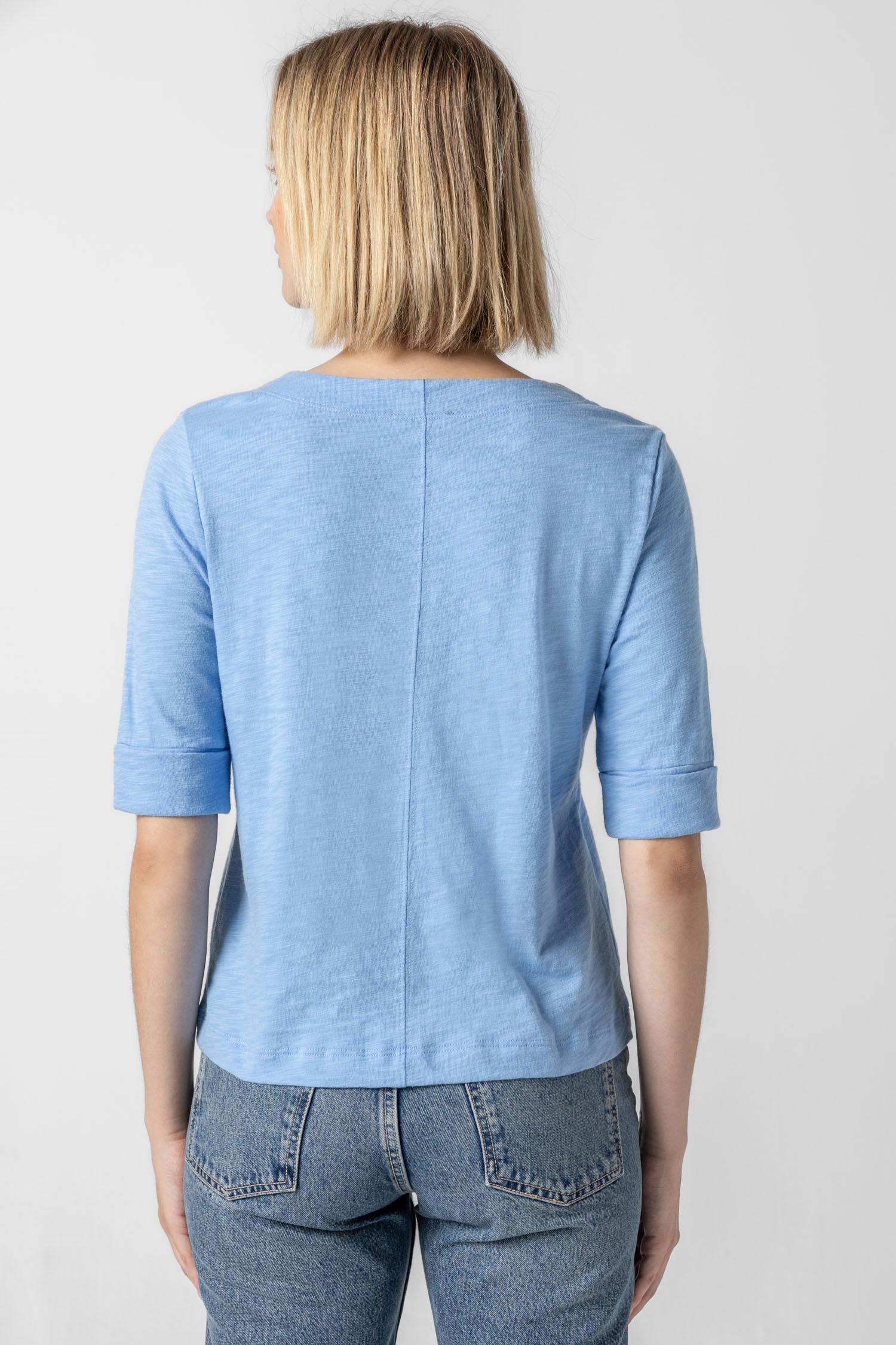 Lilla P Cuff Sleeve Split Neck、mySite、noshort