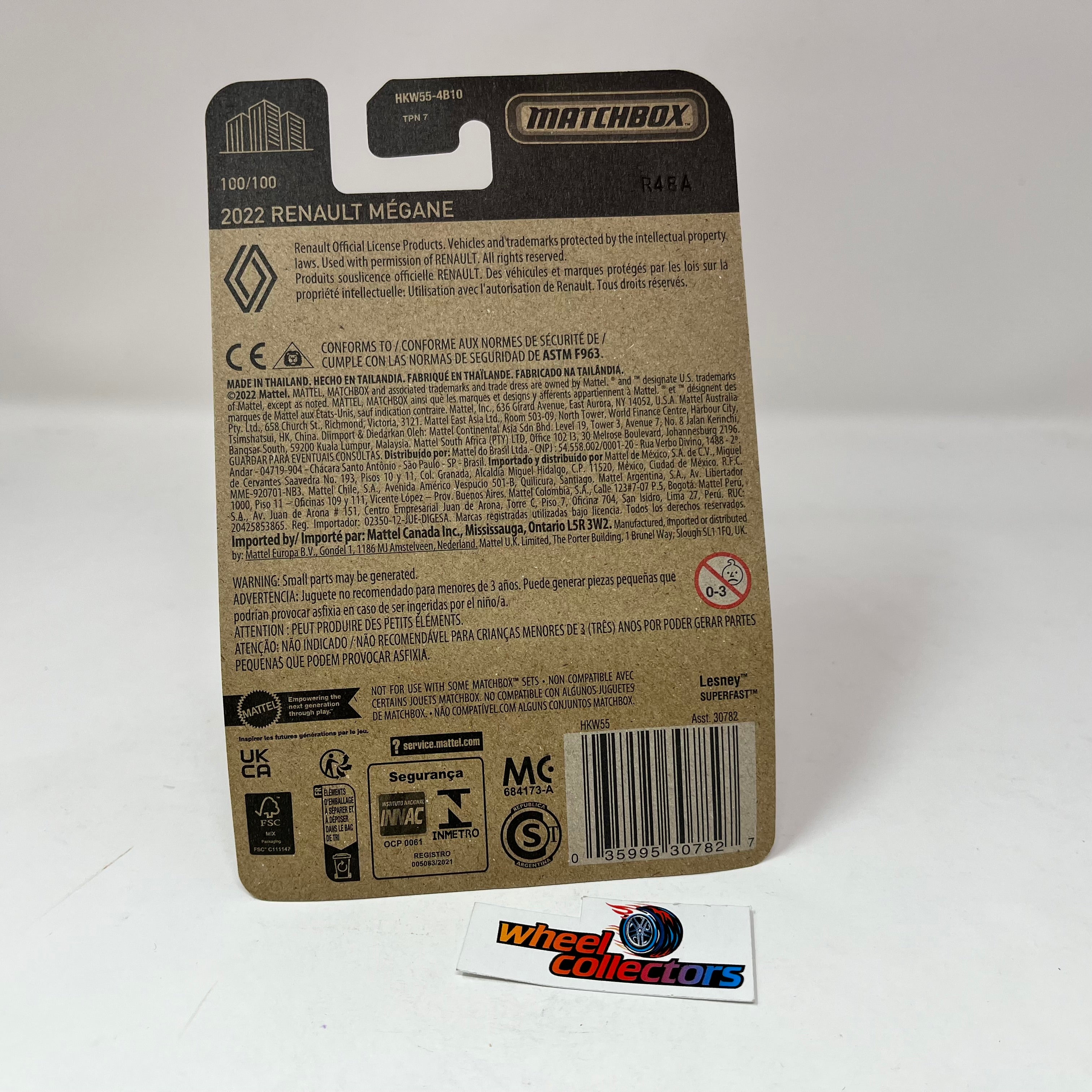 2022 Renault Megane #100 * Red * 2023 Matchbox N Case 70th Ann.、mySite、hgirdovlk