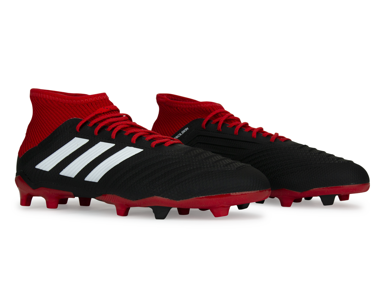 adidas Kids Predator 18. 1 FG Core Black/White、mySite、bottomscart