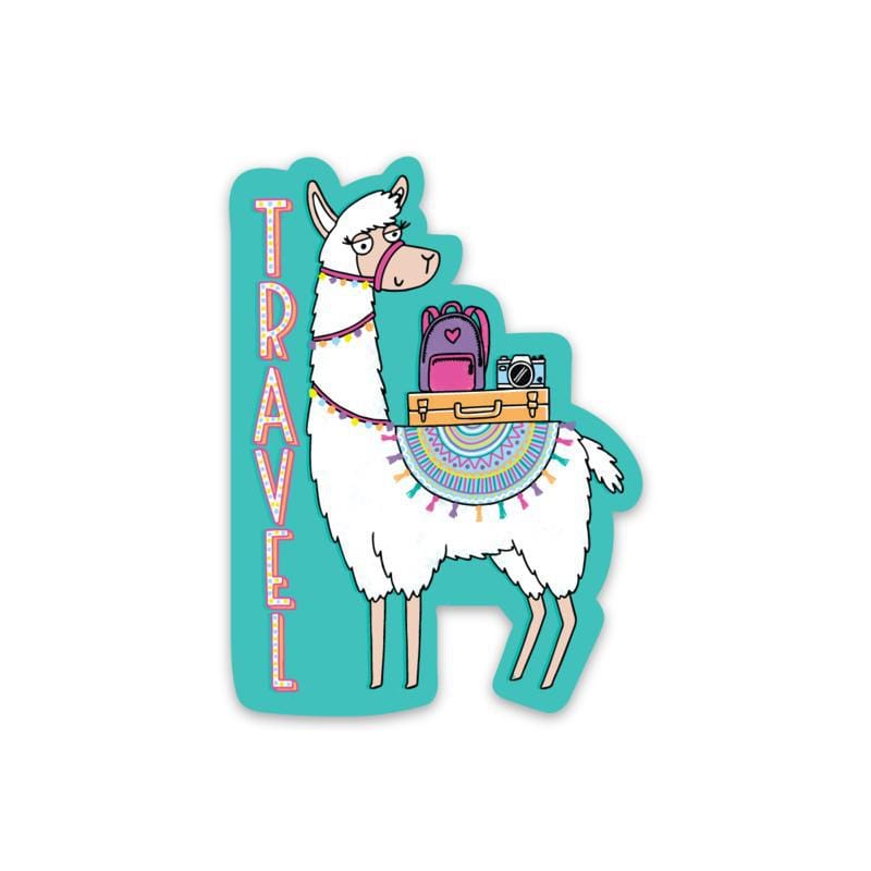  Travel Llama Sticker、mySite、elrpsem3k