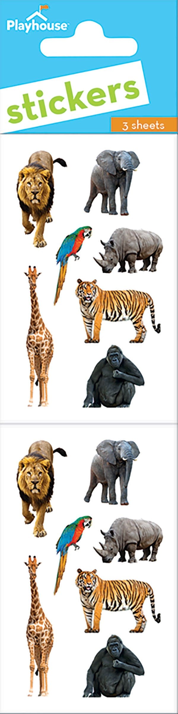  Stickers For Kids - Zoo Animals Pack、mySite、ghnorth