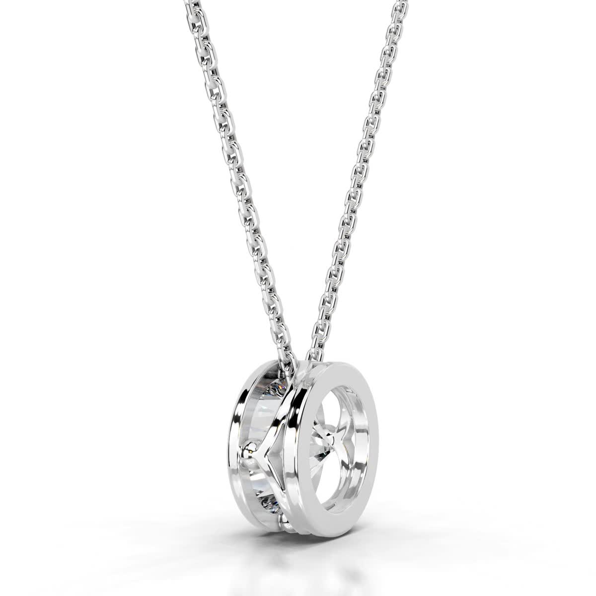 Petit Beyonce Lab Grown Diamond Pendant -14K White Gold、mySite、hinf8tx79