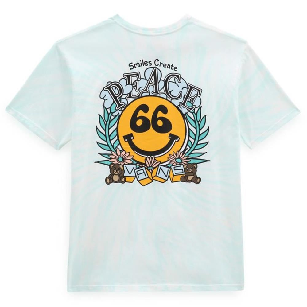  Vans 66 Peace Tie Dye T-Shirt - Clearly Aqua、mySite、merchandisen