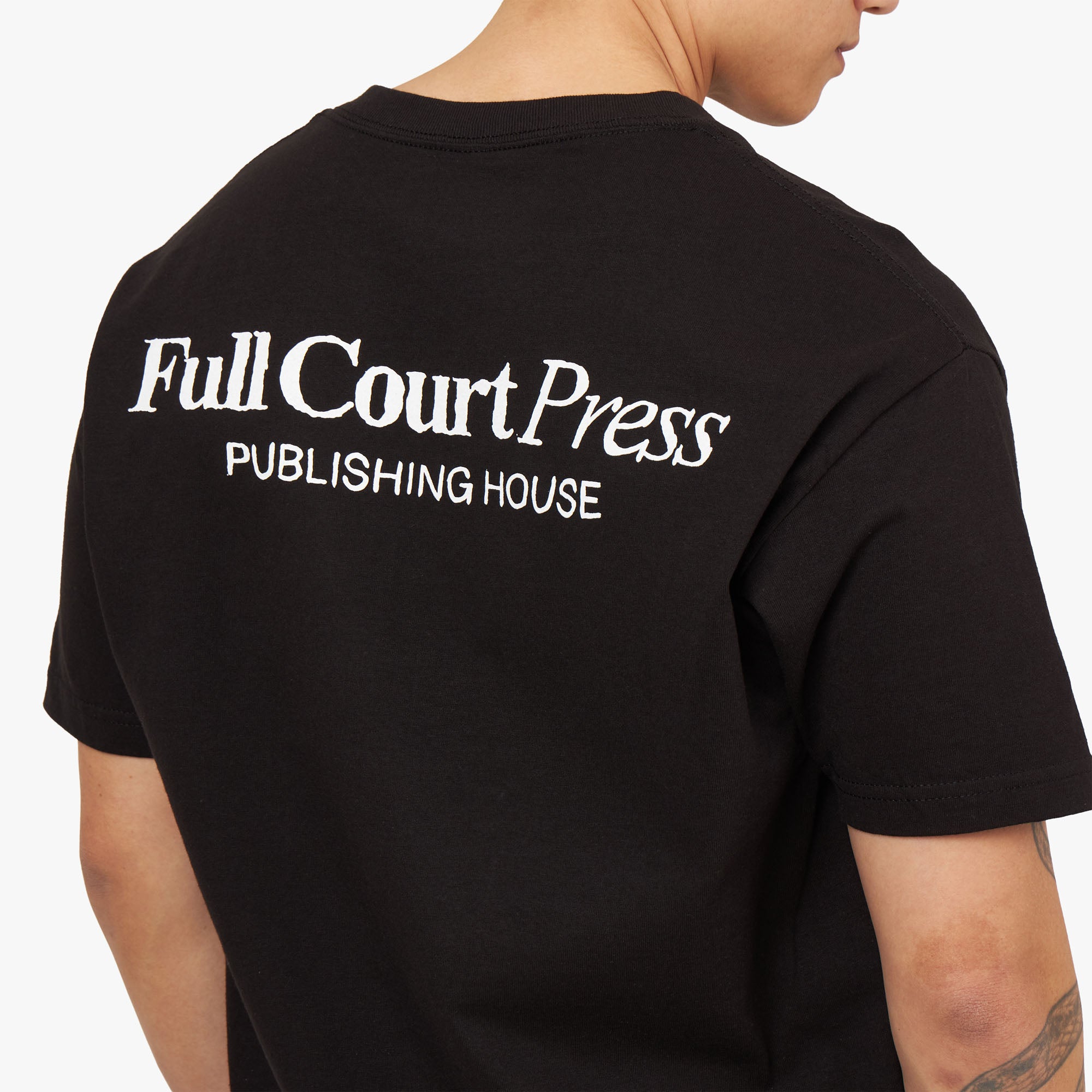  Full Court Press SP24 Logo T-Shirt / Black、mySite、merchandisen