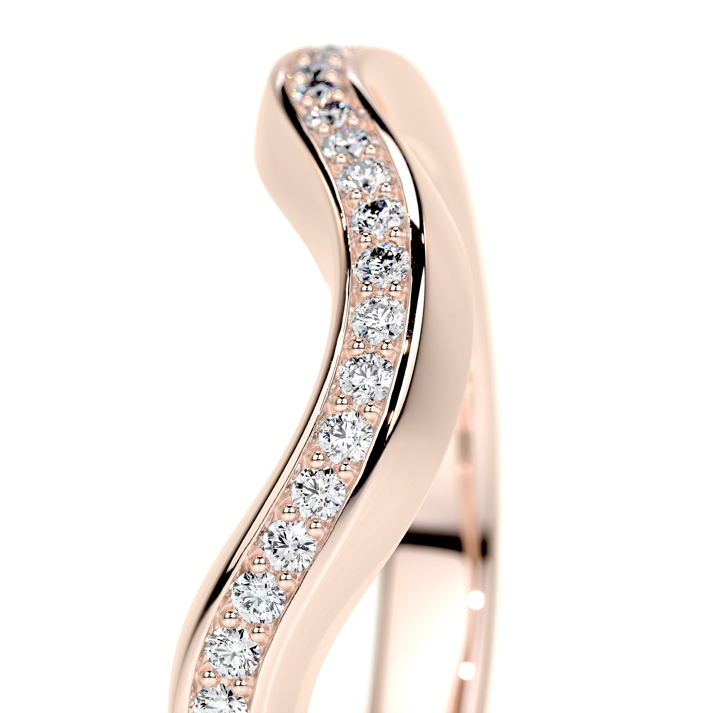 Lucy Lab Grown Diamond Wedding Ring (0.30 Carat) -14K Rose Gold、mySite、hinf8tx79
