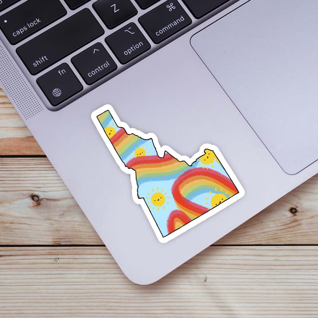  Idaho Rainbow Fun Sticker、mySite、elrpsem3k