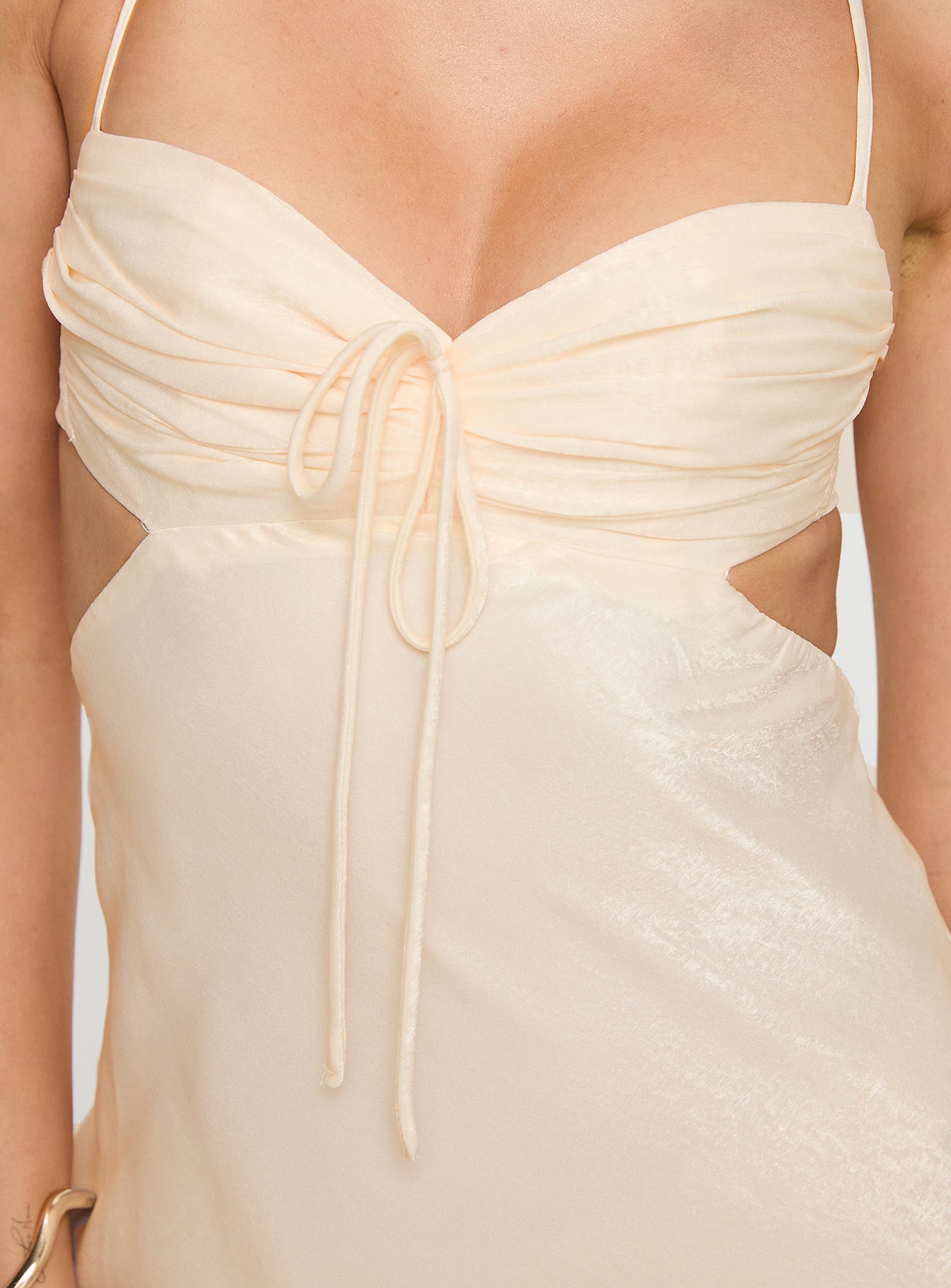 Durand Maxi Dress Cream、mySite、solidvoid