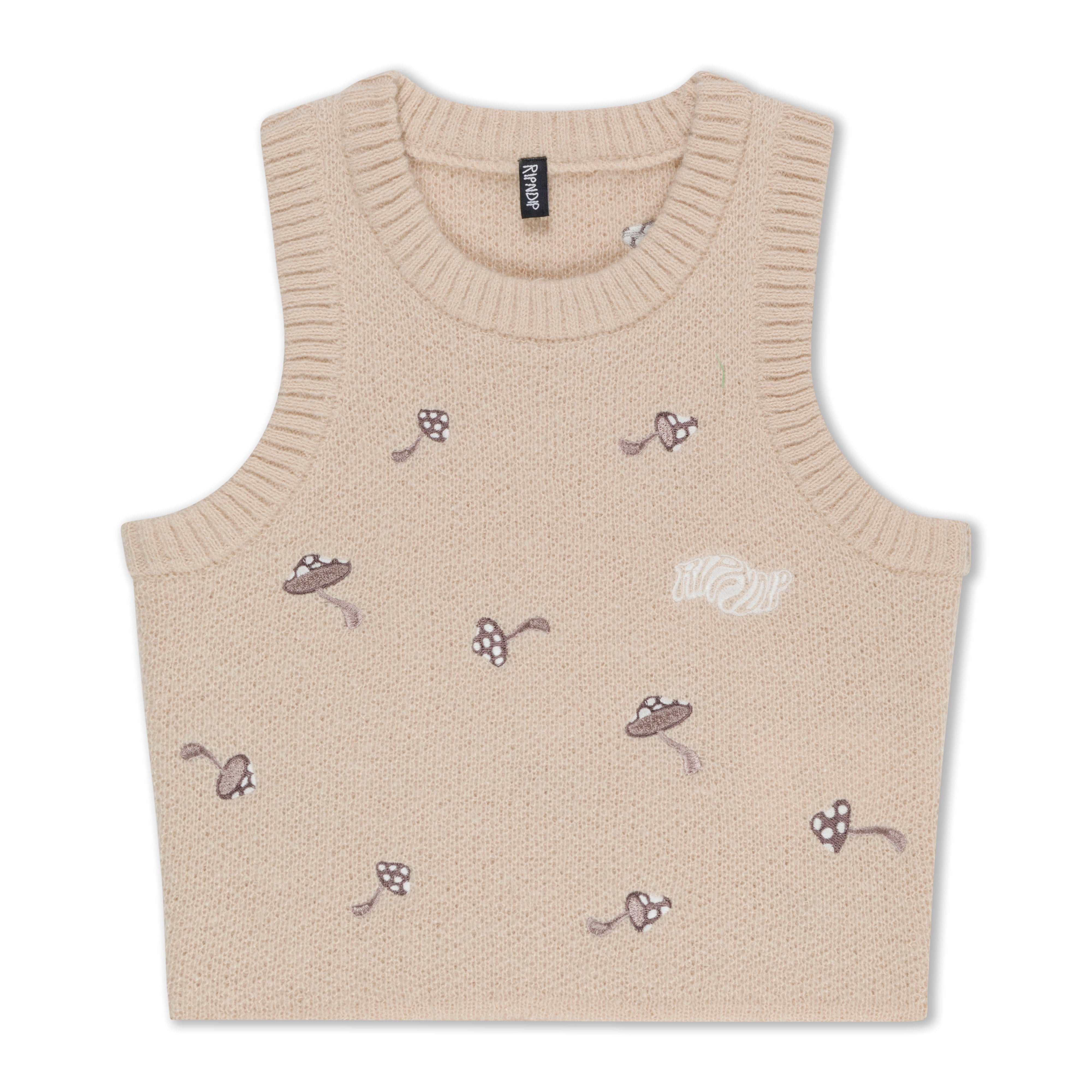  Euphoria Knit Crop Top (Off White)、mySite、merchandisen