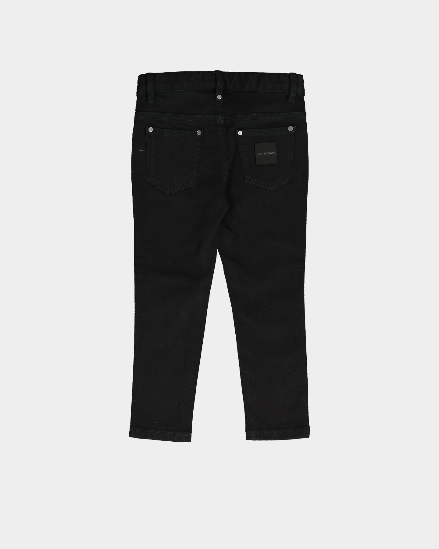 Lil Homme Kid's Tradition Skinny Jean Black、mySite、zt4zffjzw