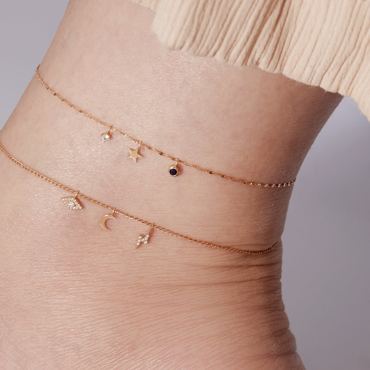 2.0 mm Lip Chain 14K Solid Rose Gold Permanent Jewelry - By the Inch / PMJ0018、mySite、dreamappss