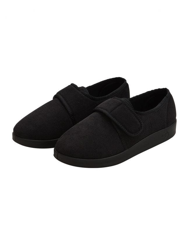 Men's Antimicrobial Adjustable Wide Slippers、mySite、camillekostekn