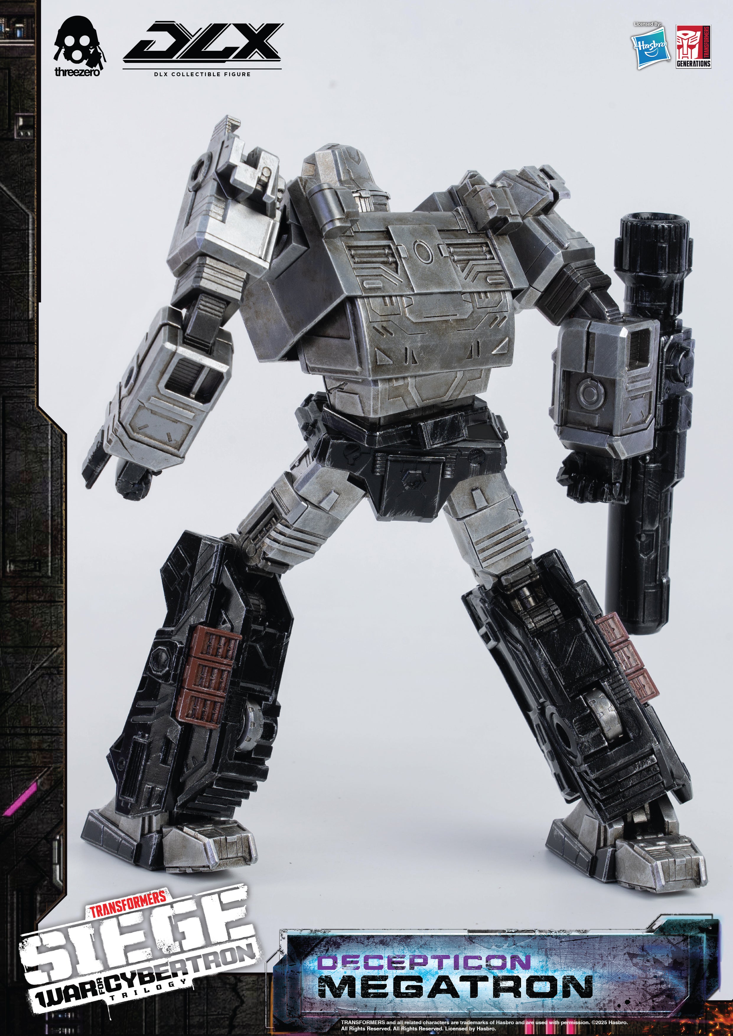 Threezero Transformers: War for Cybertron Trilogy DLX Megatron、mySite、hgirdovlk