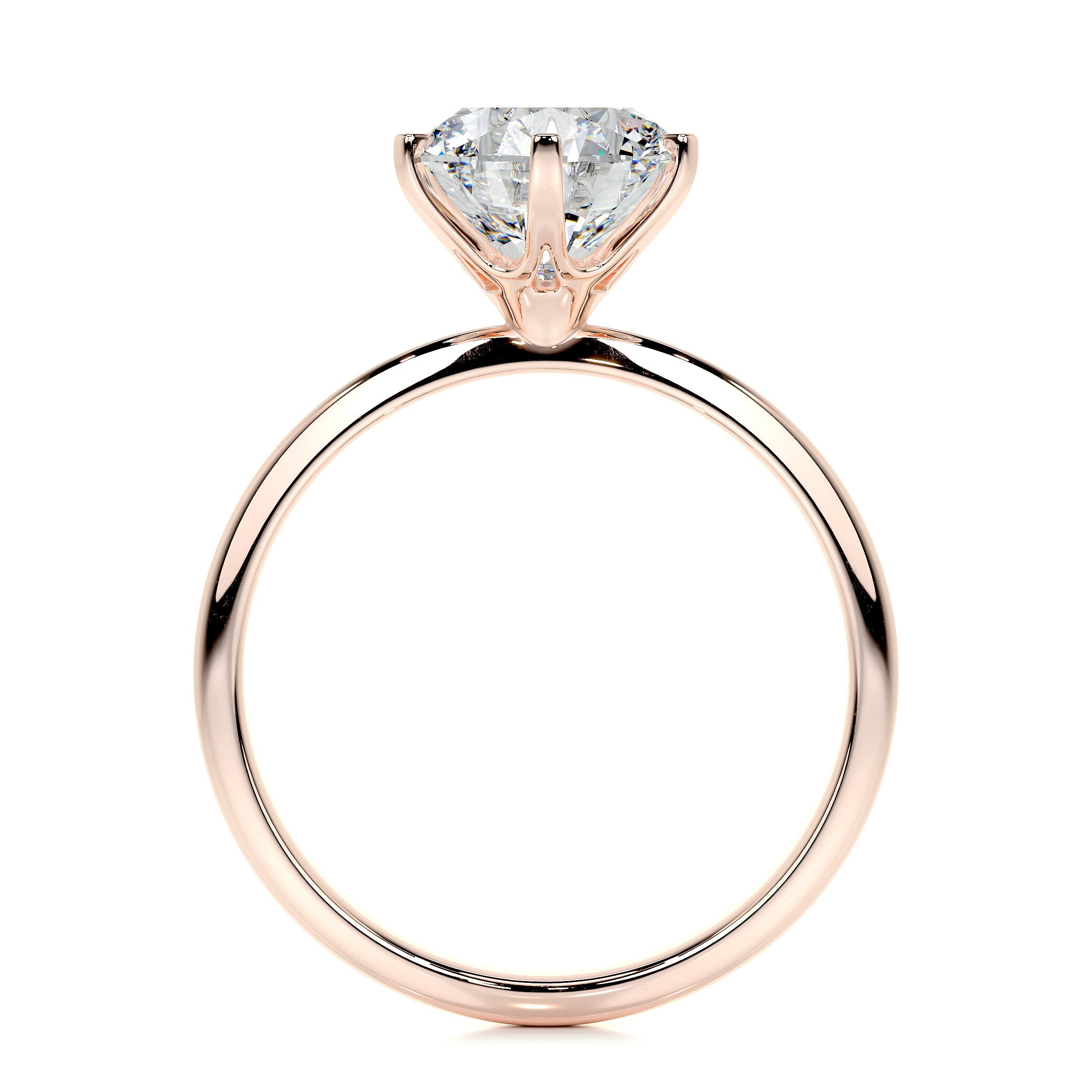 Samantha Bleu Lab Grown Diamond Ring -14K Rose Gold、mySite、hinf8tx79
