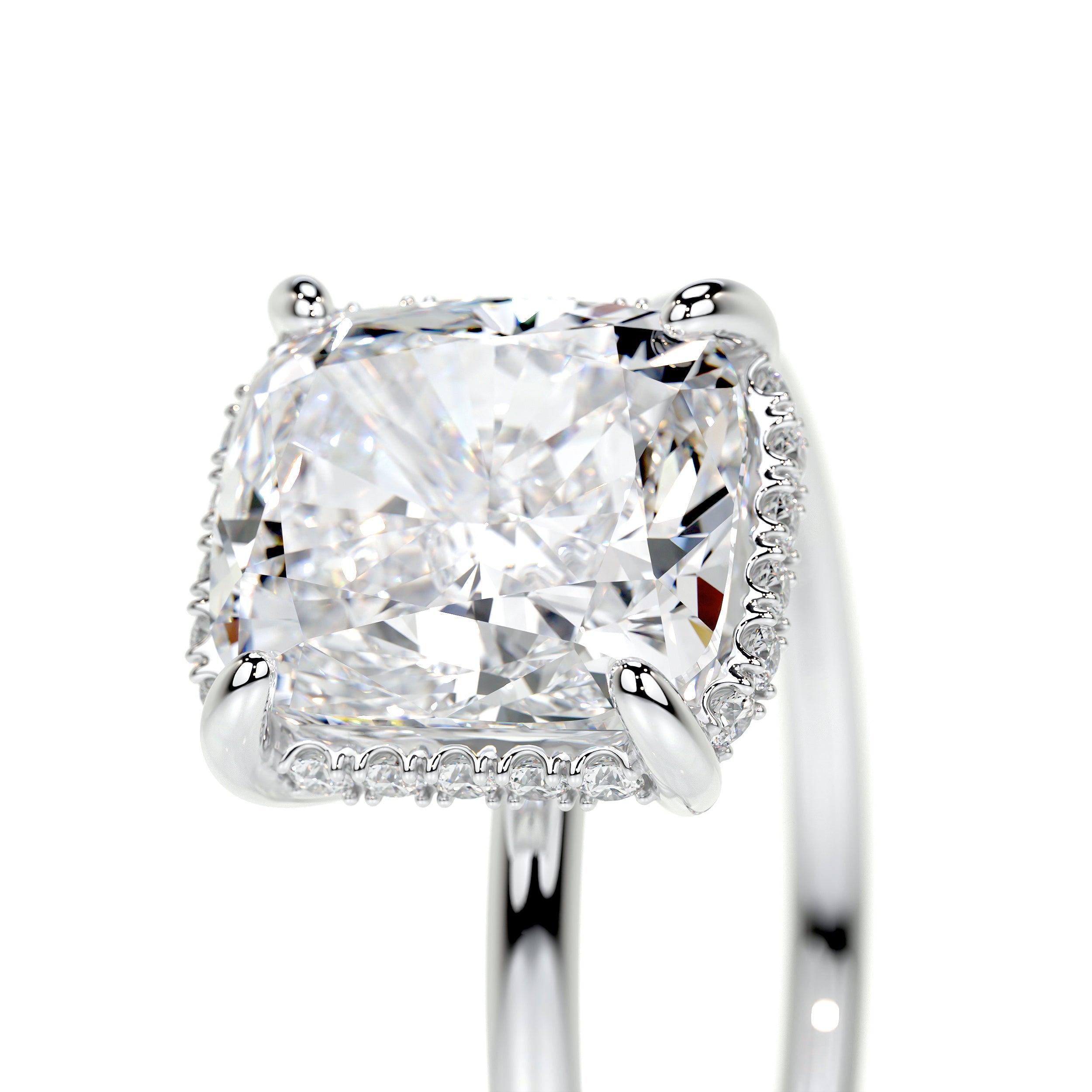 Priscilla Lab Grown Diamond Ring -18K White Gold、mySite、hinf8tx79