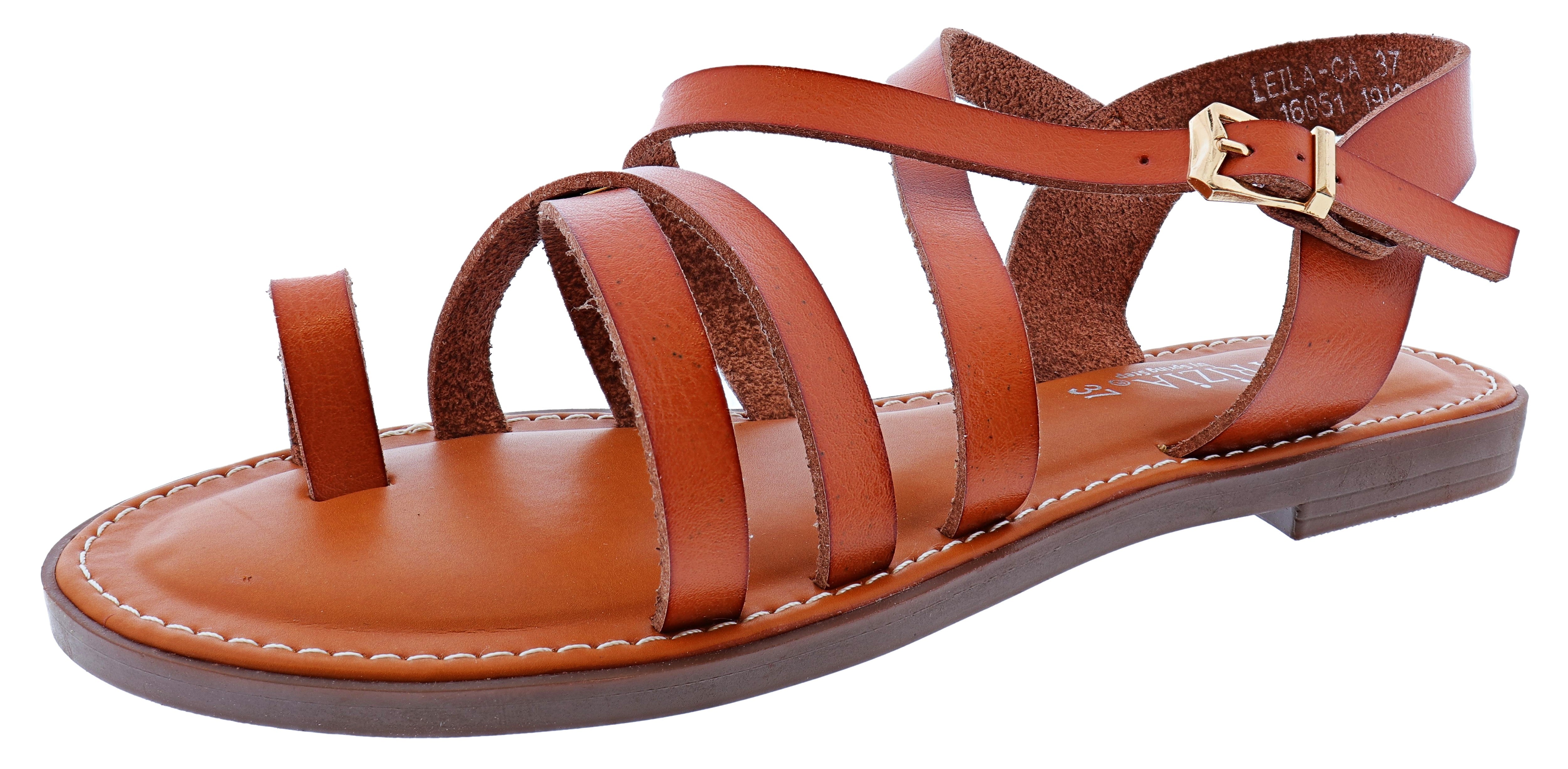 Patrizia Leila Flat Multi Strap Sandals Women、mySite、dreamappss