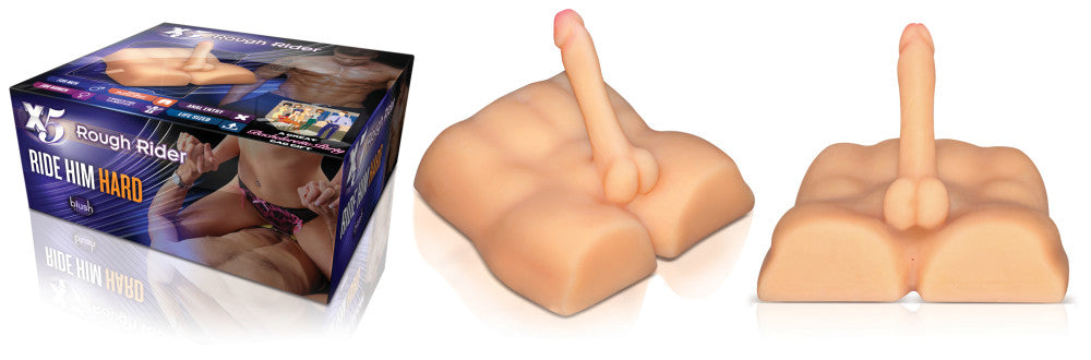 X5 Men By Blush® | Rough Rider Realistic Life Sized Pleasure Doll with 8 Inch Dildo、mySite、bottomscart