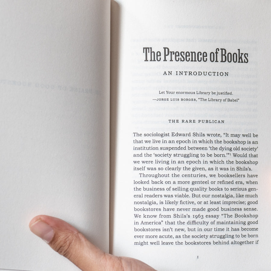 In Praise of Good Bookstores PB、mySite、topwebapps