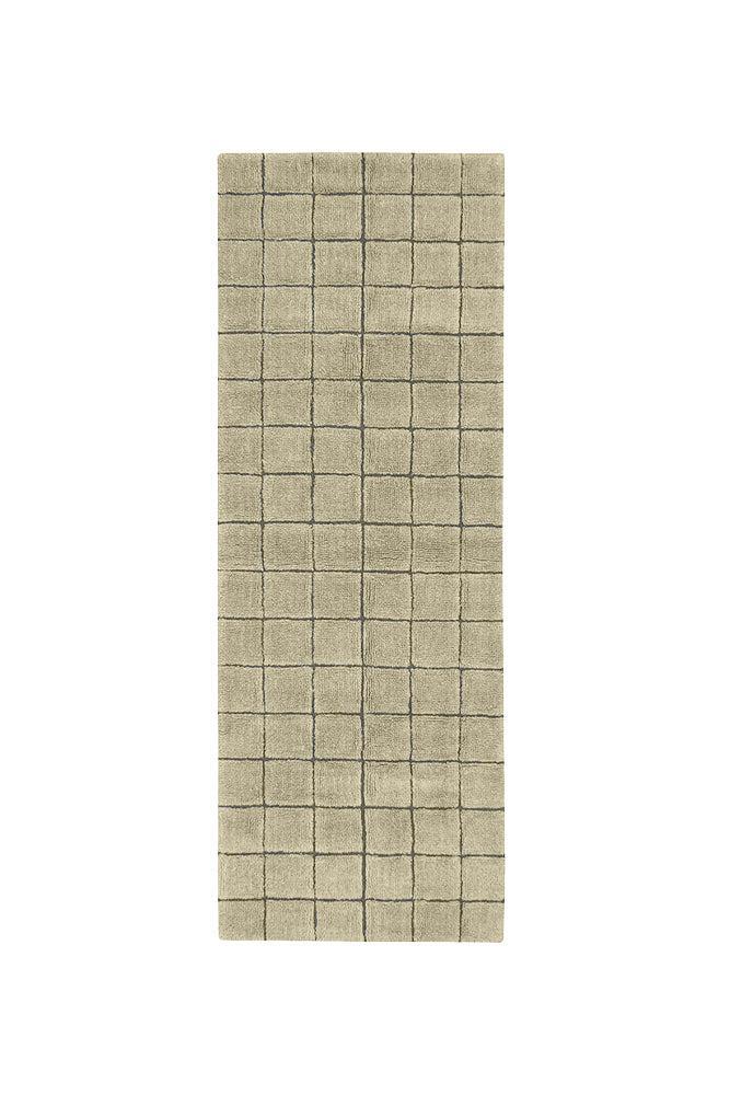 WOOL RUNNER RUG MOSAIC MOSS、mySite、gigharbornorthrealestate