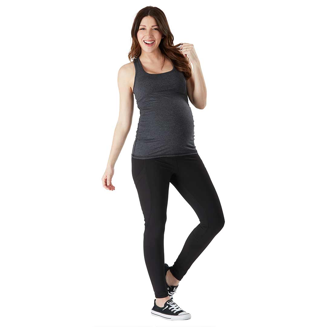  Belly Bandit Activewear Essential Tank - Charcoal、mySite、merchandisen