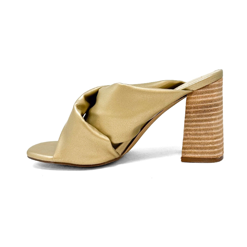 Fiji Metallic Block Heel Sandals、mySite、gtrtttuynbv