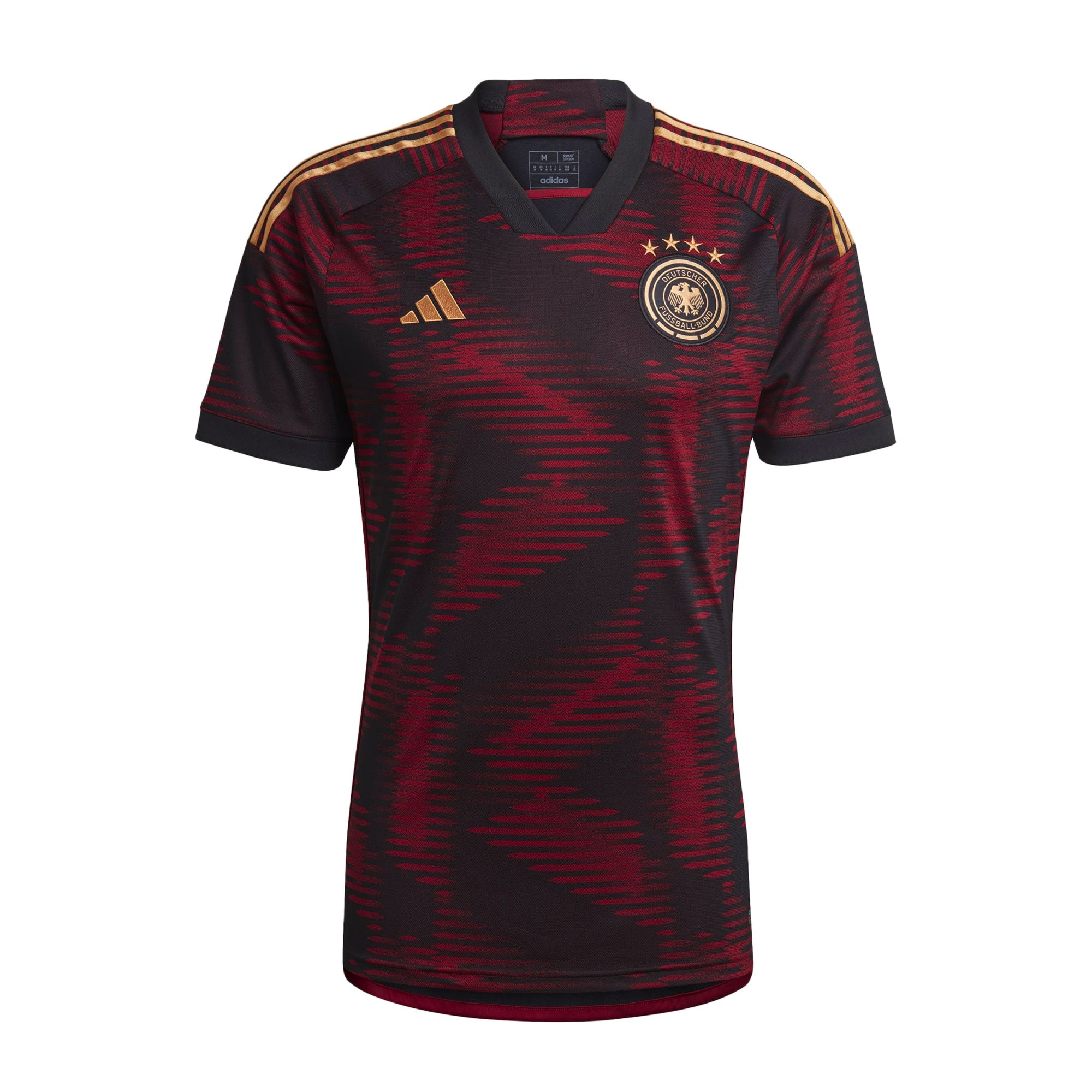 adidas Men's Germany 2022/23 Away Jersey Black、mySite、noshort