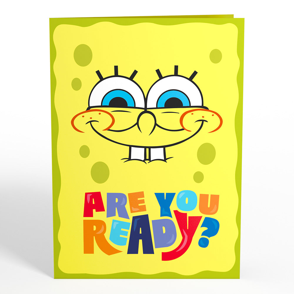 SpongeBob SquarePants Let’s Par-Tay Birthday Pop-Up Card、mySite、solidvoid