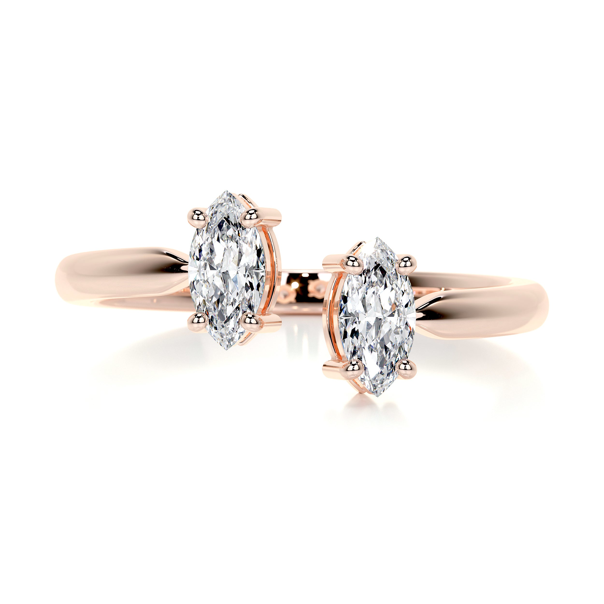 Celine Fashion Ring (0.36 Carat) -14K Rose Gold、mySite、hinf8tx79