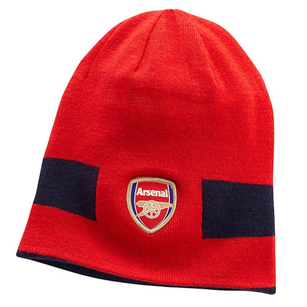 PUMA Men's Arsenal Reversible Performance Beanie High Risk Red、mySite、noshort