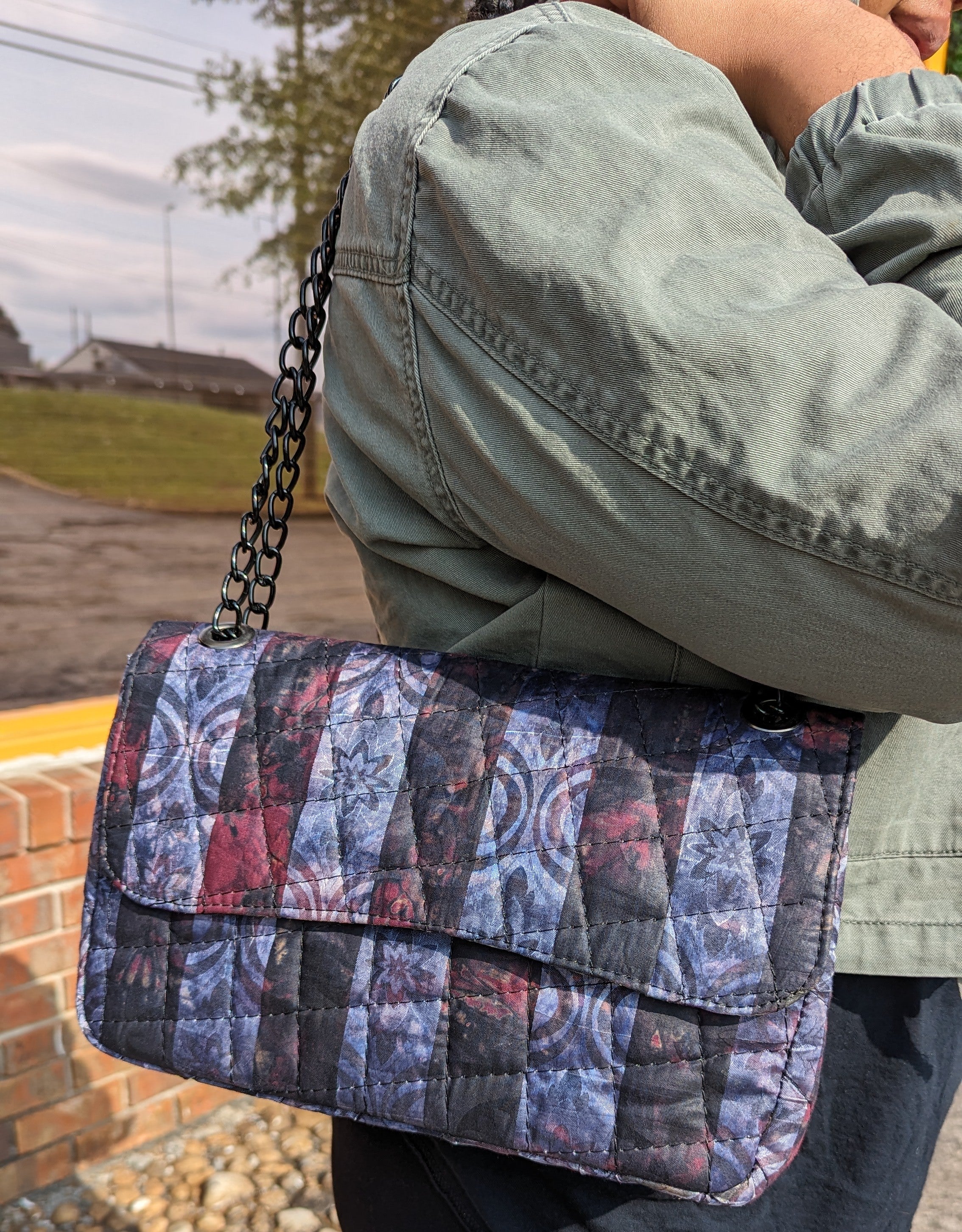 Dupsie's Ogidni Indigo handmade hand bag DPAPIHBP、mySite、solidvoid