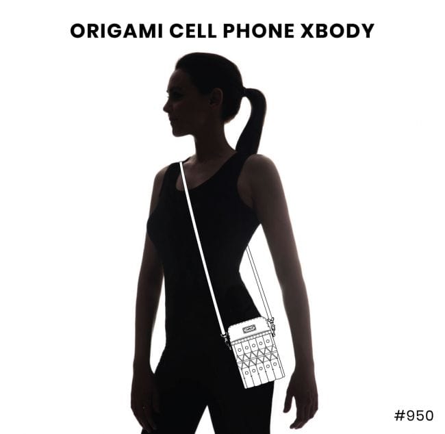 Origami Cell Phone Crossbody Purse, Your Choice of Keychain!、mySite、g9winljtr