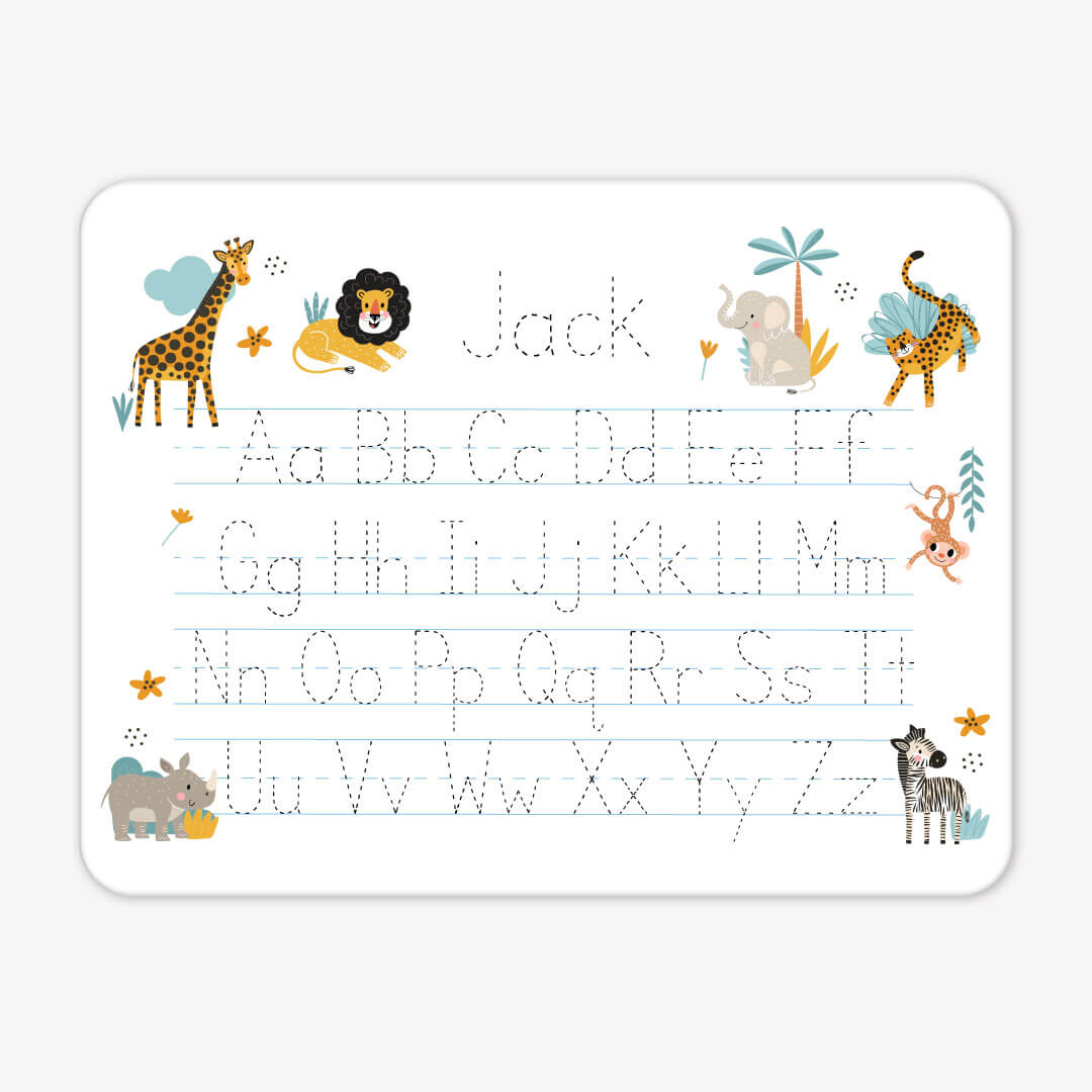  Kids Personalized Whiteboard | Safari Adventure、mySite、layawaytickets