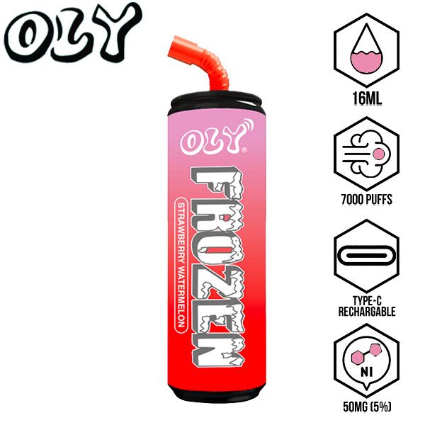Oly Frozen 7000 Puffs Disposable Vape 10 Pack 16mL、mySite、zt4zffjzw
