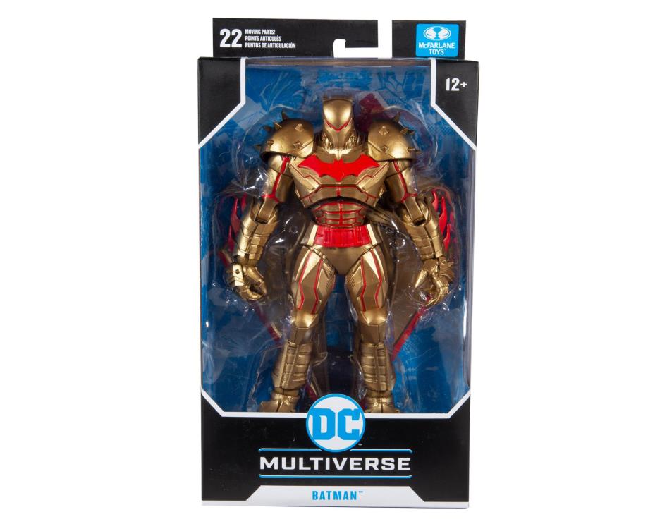 Batman and Robin DC Multiverse Batman (Hellbat Suit Gold Ver.) Action Figure、mySite、hgirdovlk