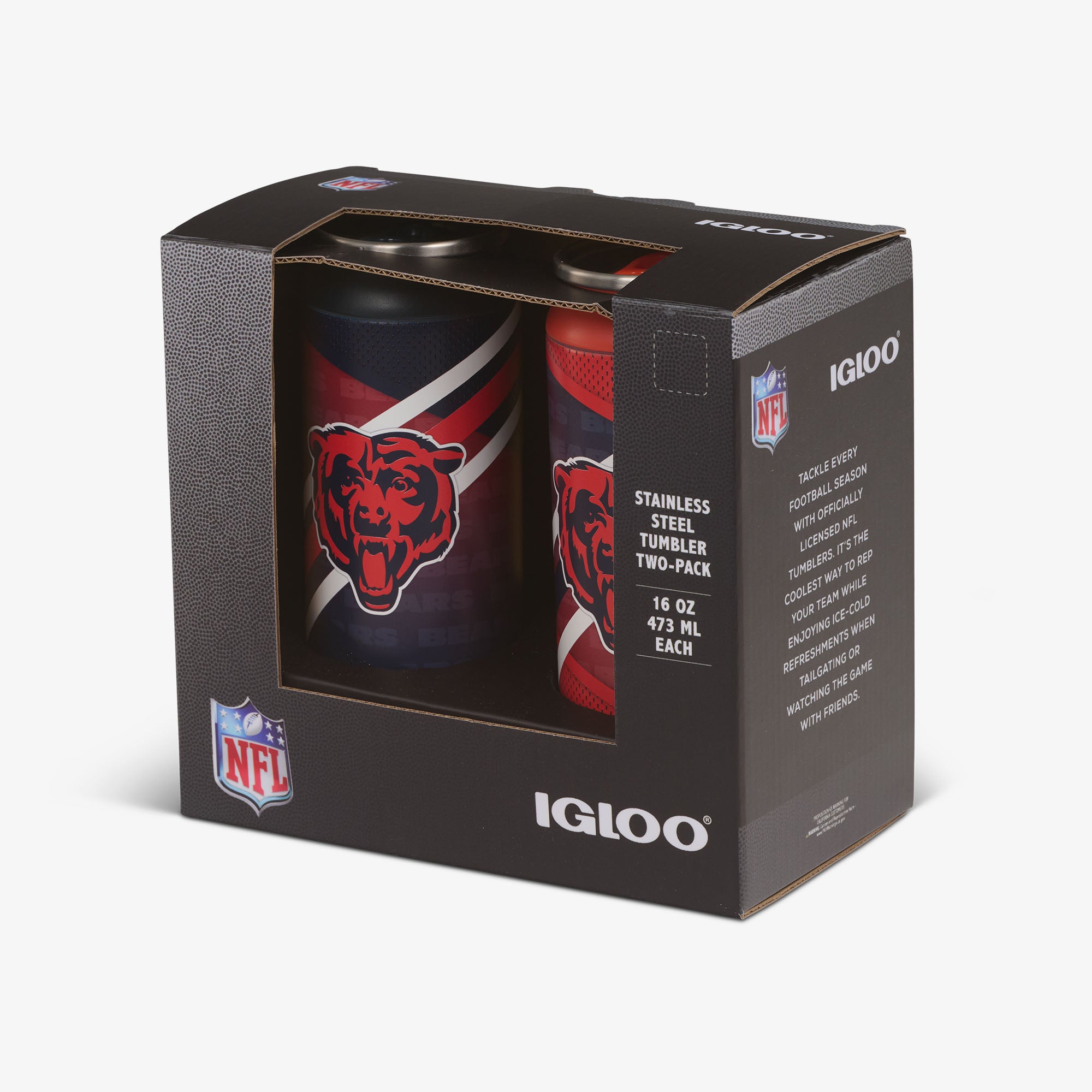 Chicago Bears Home & Away 16 Oz Can 2-Pack、mySite、noshort