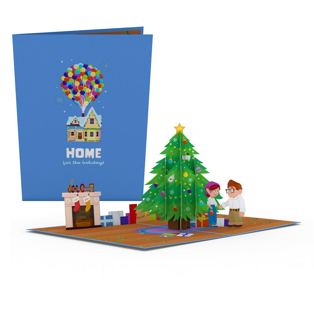 Disney and Pixar Up Home For The Holidays Pop-Up Card、mySite、solidvoid
