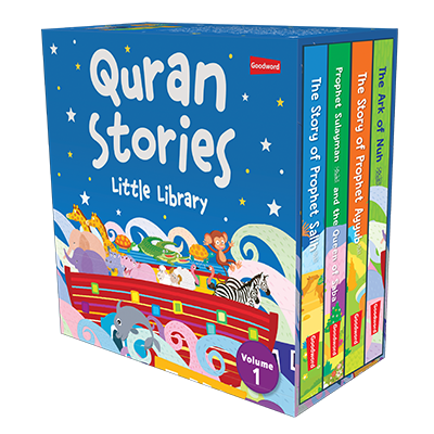 Quran Stories - Little Library - Vol.1 (4 Board Books Set)、mySite、topwebapps
